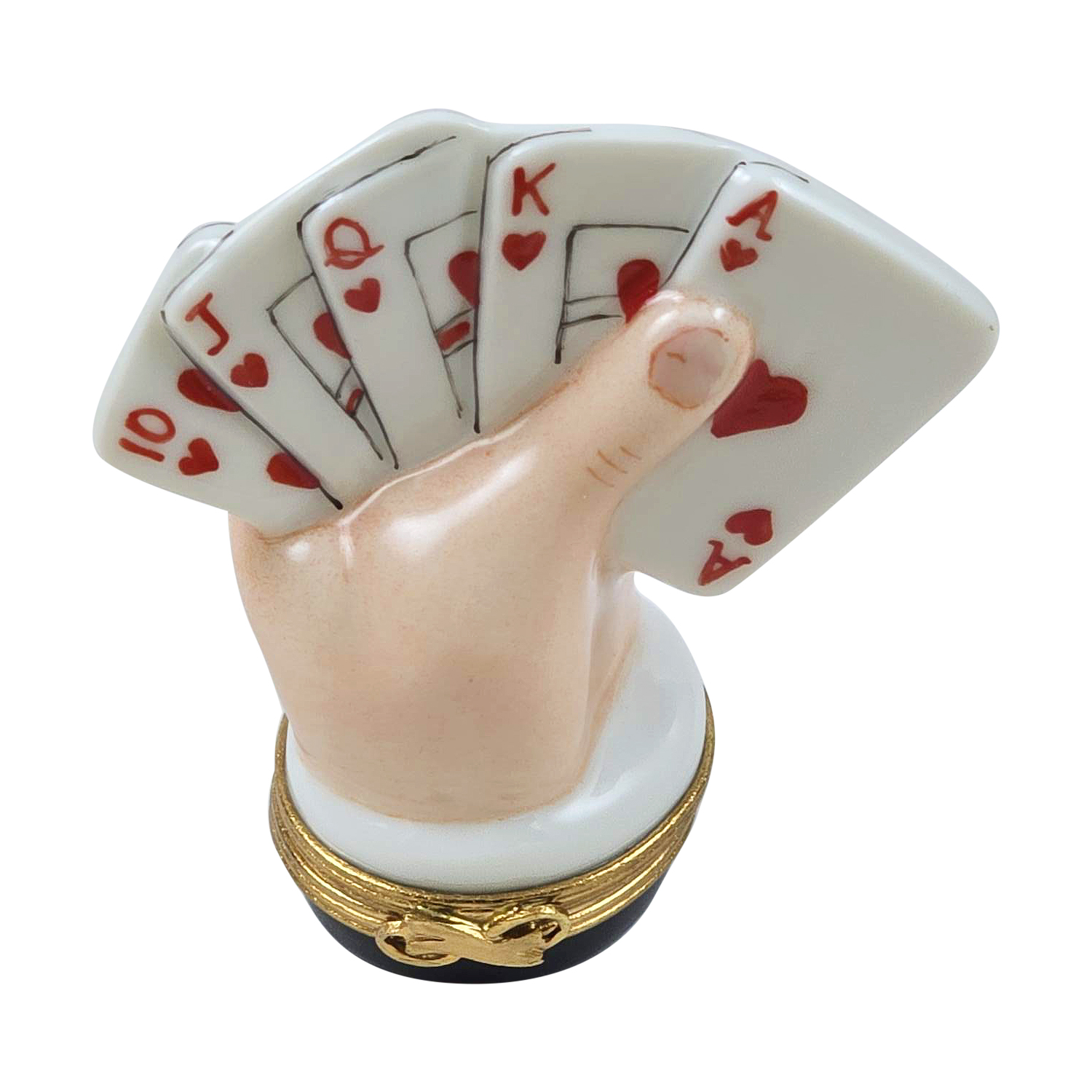 Hand with Playing Cards