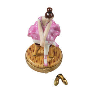 Ballerina with Brown Hair