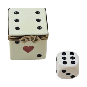 Dice Box with Removable Dice